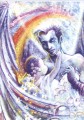 Kartka z Aniołem Stróżem - do postawienia w pokoju dziecka albo do podarowania bliskiej osobie z życzeniami